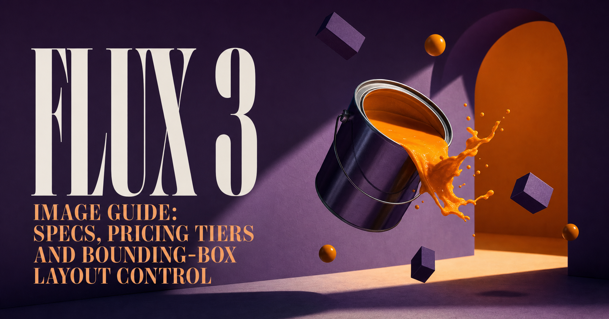 FLUX 3 Image guide: specs, features and bounding-box layout control