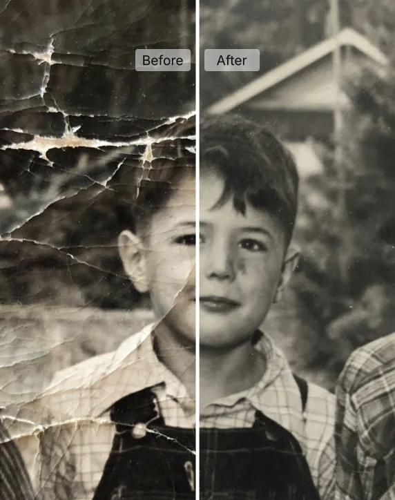 AI Photo Restoration