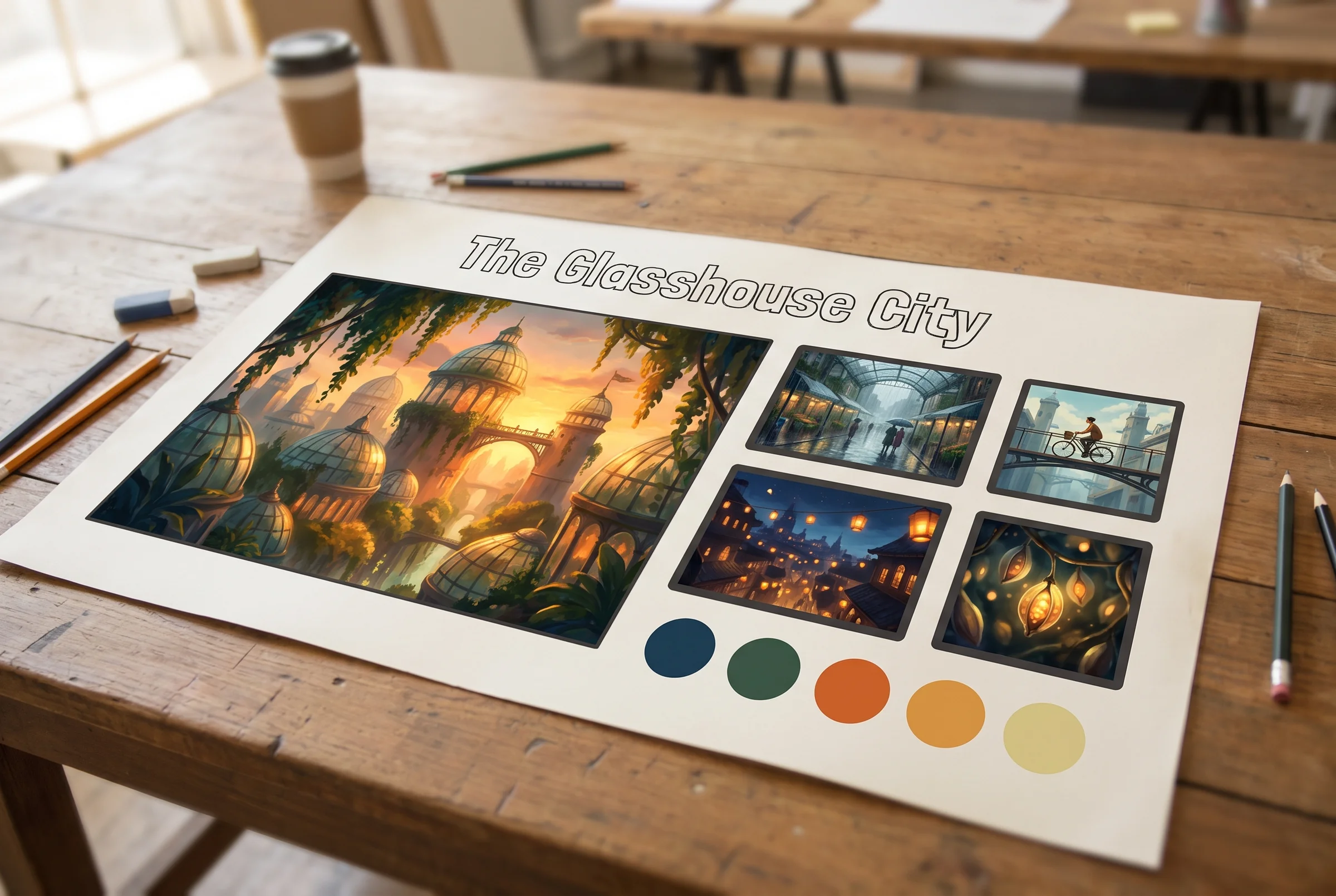 Concept exploration for pitch decks