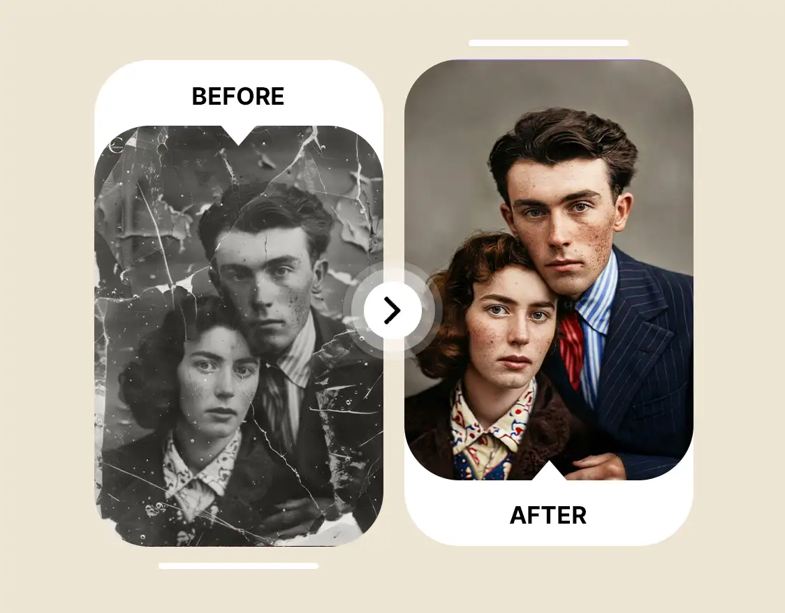 AI Photo Restoration Keeps Memories Authentic